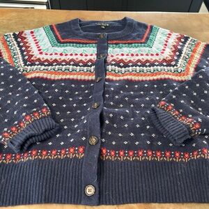 Women’s Jcrew cardigan sweater. size XL. in excellent condition